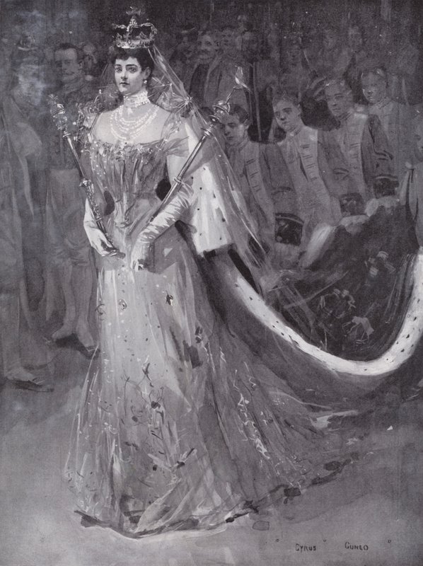 Kraliçe Alexandra, kendisi ve Kral Edward VII