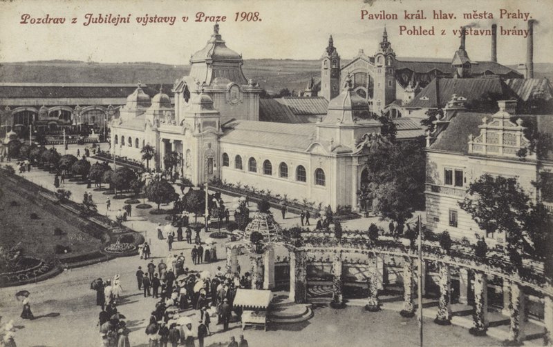 Jübile Sergisi, Prag, 1908 by Czech Photographer