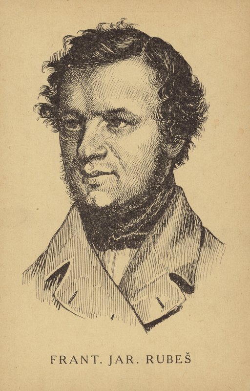 Frantisek Jaromir Rubes (1814-1853), Çek avukat, yazar ve oyun yazarı by Czech School