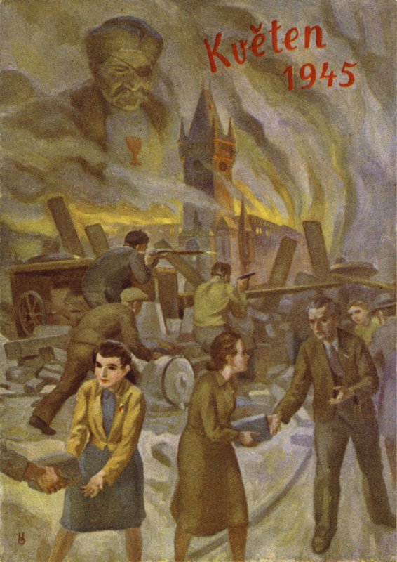 Prag Ayaklanması, İkinci Dünya Savaşı, Mayıs 1945 by Czech School