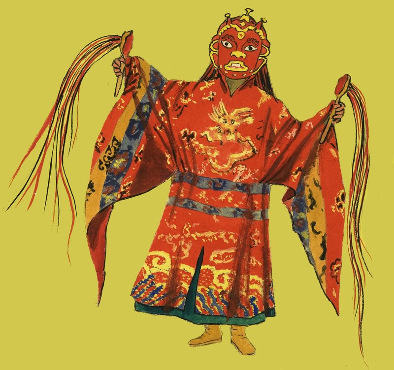Japon Tiyatro Kostümleri by Dan Escott