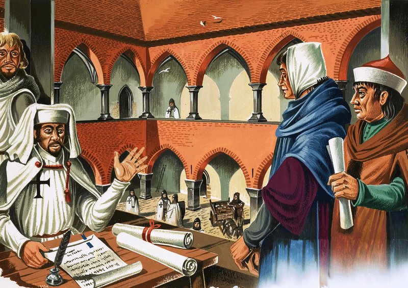 Töton Şövalyelerinin Hikayeleri: Şövalyeler Doğuya Doğru Yürüyor by Dan Escott