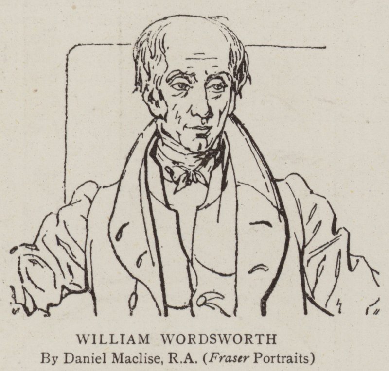 William Wordsworth by Daniel Maclise