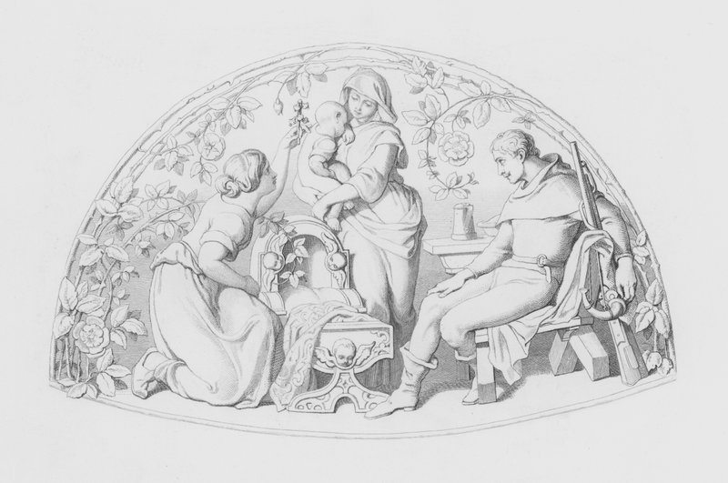 Shakespeare, Bebek (gravür) by Daniel (after) Maclise