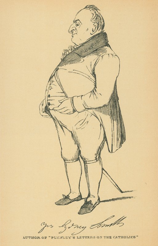 Rev Sidney Smith by Daniel Maclise