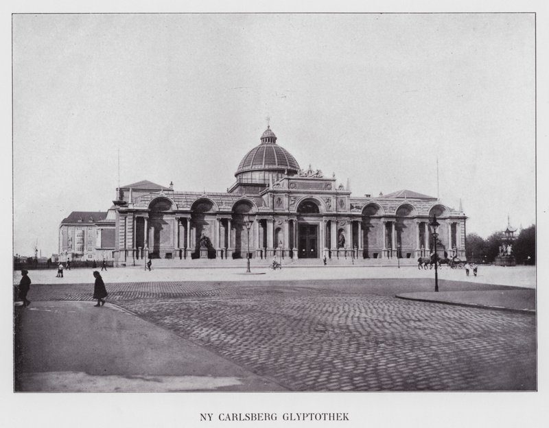 Kjobenhavn / Kopenhag: Ny Carlsberg Glyptothek (s/b fotoğraf) by Danish Photographer