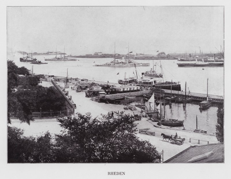 Kjobenhavn / Kopenhag: Rheden (s/b fotoğraf) by Danish Photographer