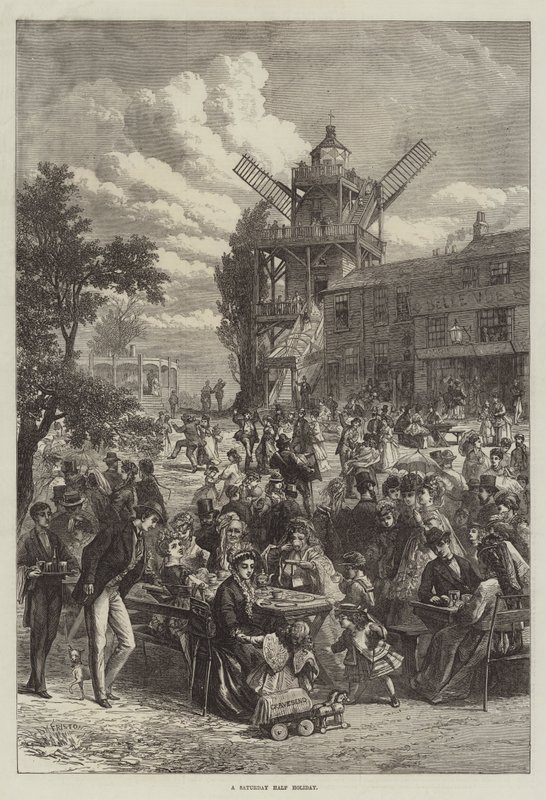 Yarım Cumartesi Tatili by David Henry Friston