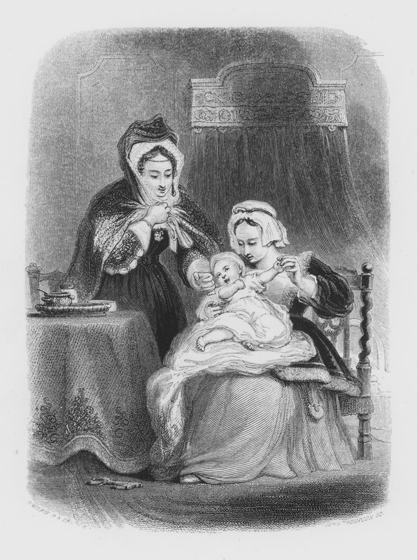 Shakespeare, Bebek (gravür) by David (after) Wilkie