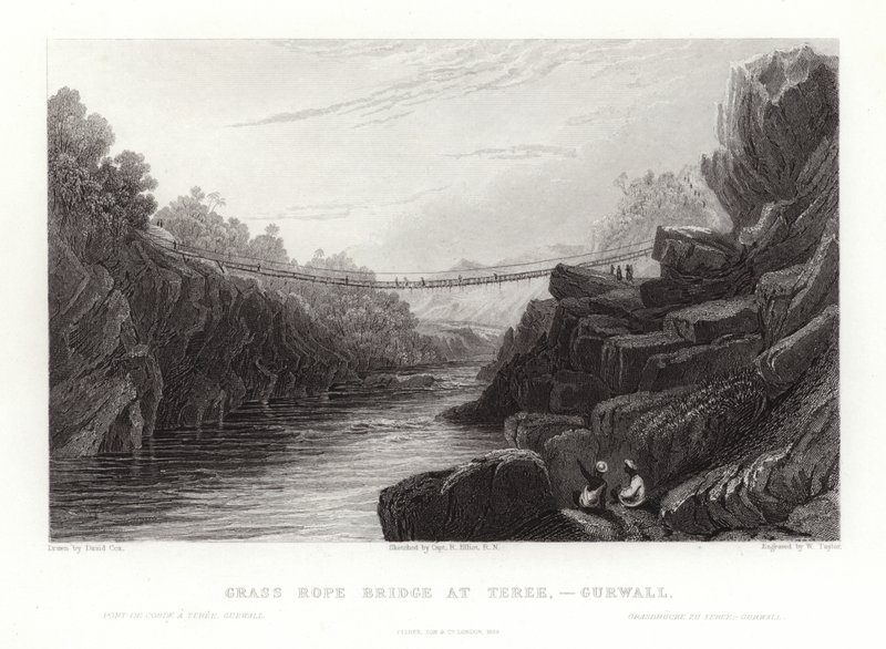 Çim Halat Köprü by David Cox