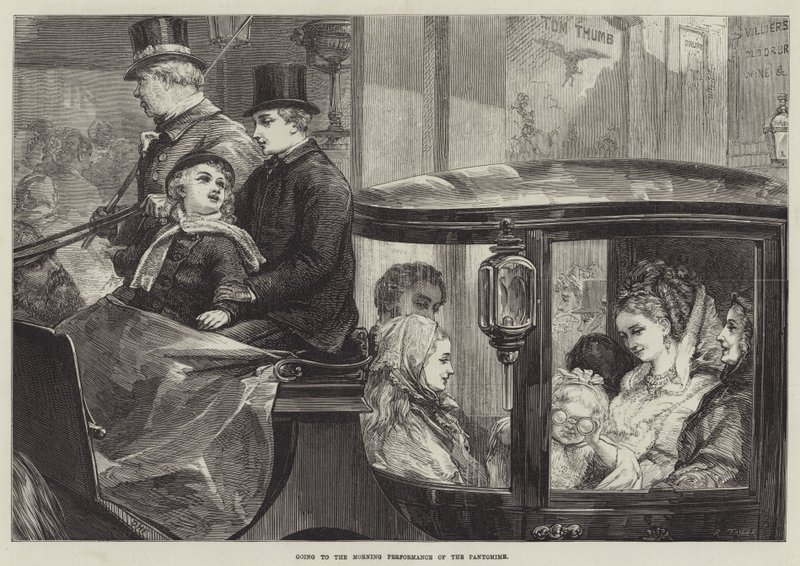 Going to the Morning Performance of the Pantomime  by David Henry Friston