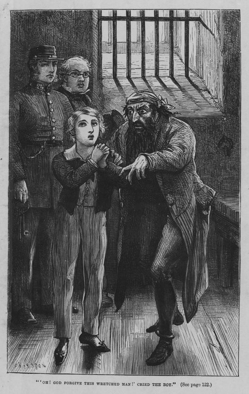 Charles Dickens tarafından Oliver Twist için illüstrasyon (gravür) by David Henry Friston