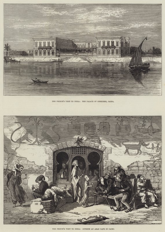 Prensin Hindistan Ziyareti by David Henry Friston