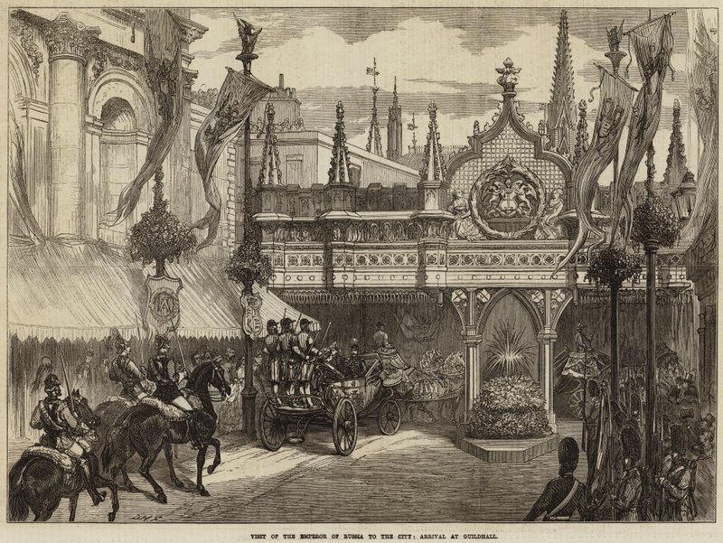 Rusya İmparatorunun Şehri Ziyareti, Guildhall