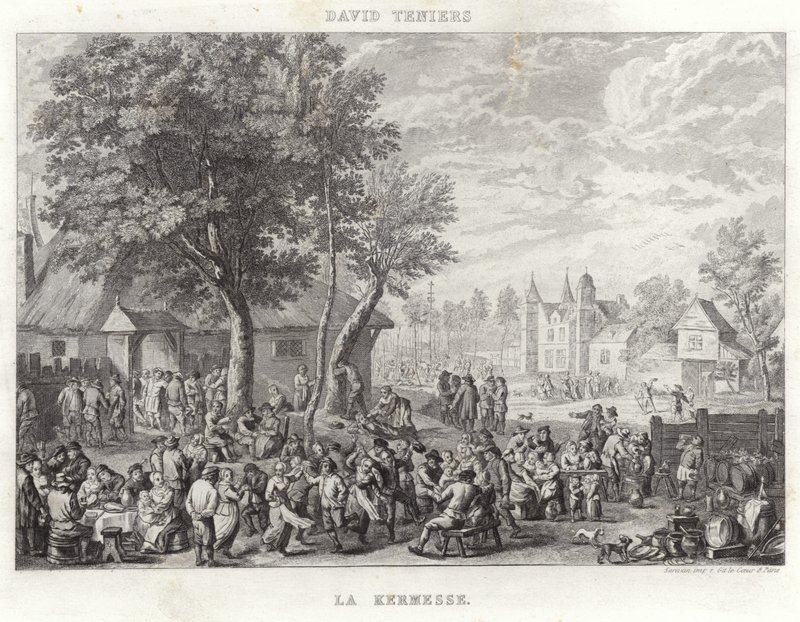 Genç David Teniers tarafından Flaman festivali by David Teniers the Younger