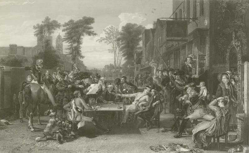 Culzean -kastalinn, Ayrshire, Skotlandi by David Wilkie
