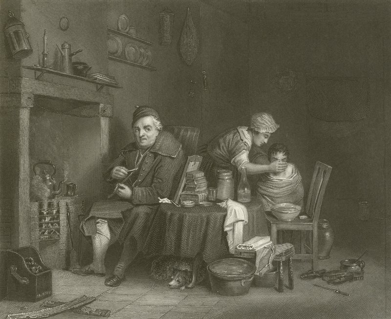 Saturday Night  by David Wilkie