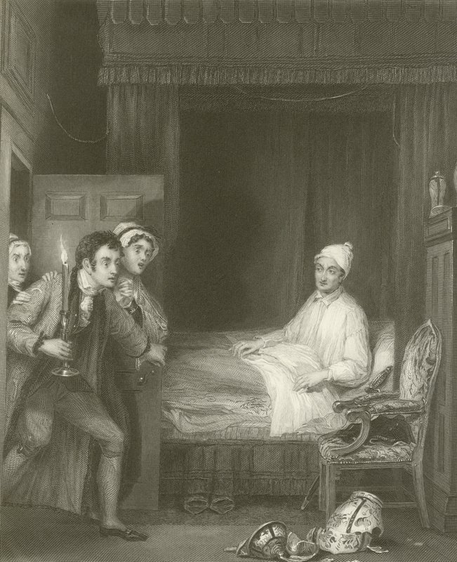 Inkuba Imana, Igihe cya Edo, 1847 (wino und ibara kumpapuro) by David Wilkie