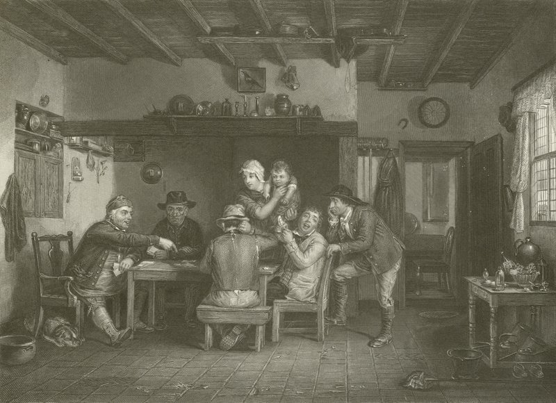 Kart Oyuncular by David Wilkie