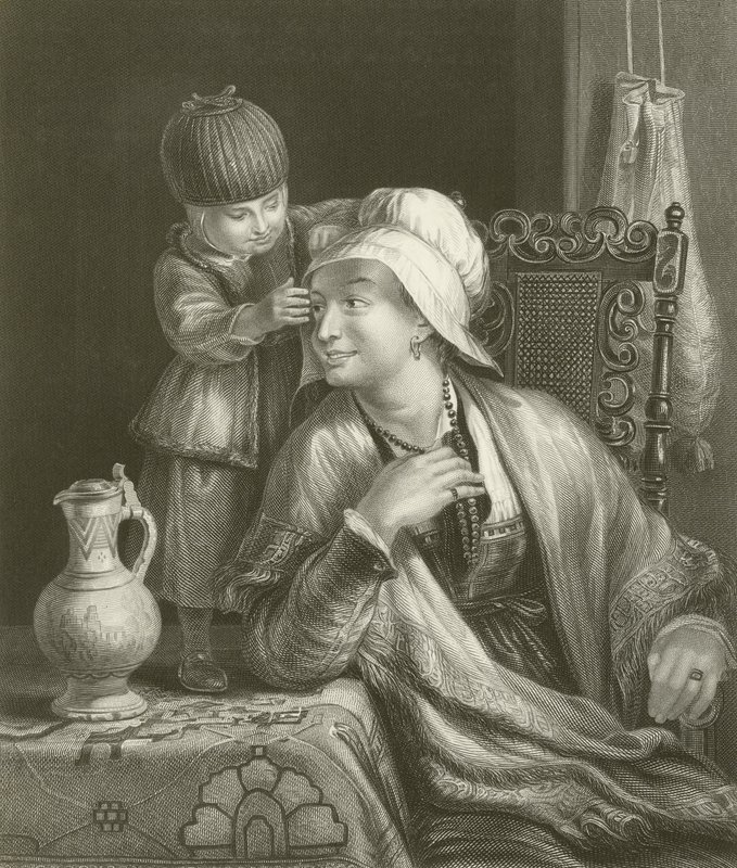 The Mother and Child  by David Wilkie