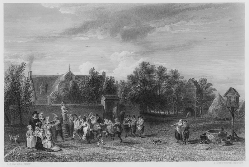 The Village Fete, Kraliyet Koleksiyonu