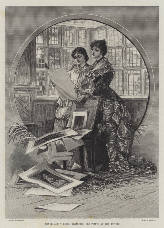 Evlendiler, Walter Besant ve James Rice by Davidson Knowles