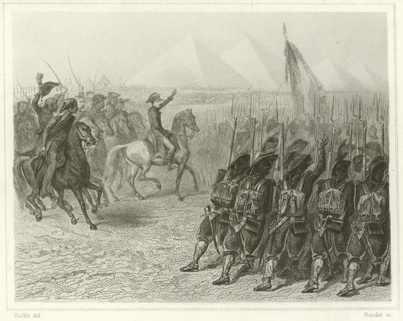 Piramitlerin Savaşı by Denis Auguste Marie Raffet