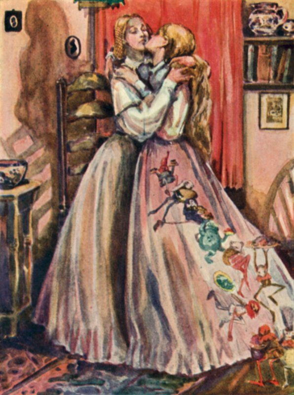 Illustration for Goblin Market by Christina Rossetti  by Dion Clayton Calthrop