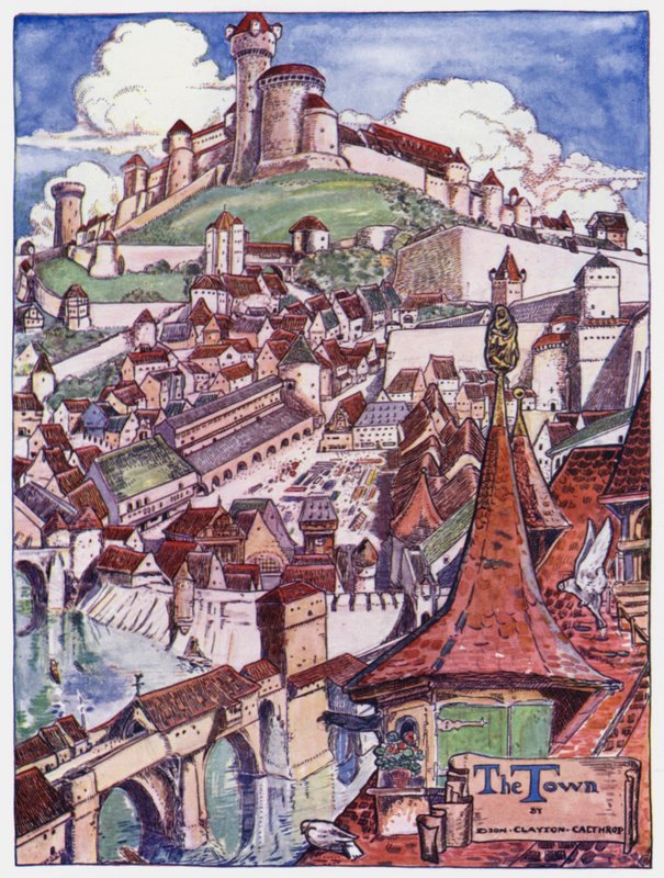 The Town  by Dion Clayton Calthrop