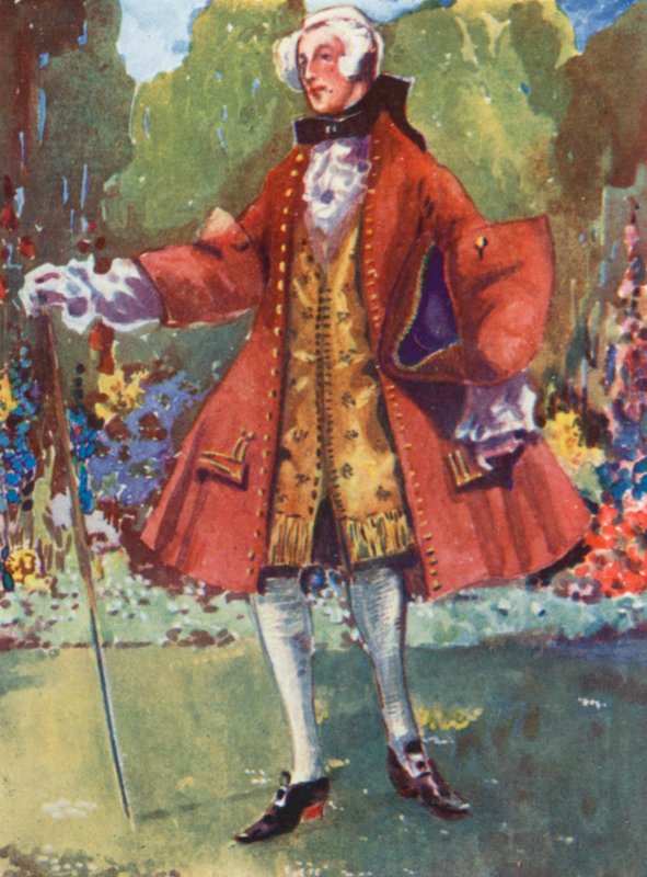 George II 1727-1760 Zamanının Bir Adamı by Dion Clayton Calthrop
