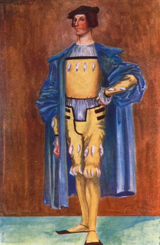 Henry VIII 1509-1547 Zamanının Bir Adamı by Dion Clayton Calthrop