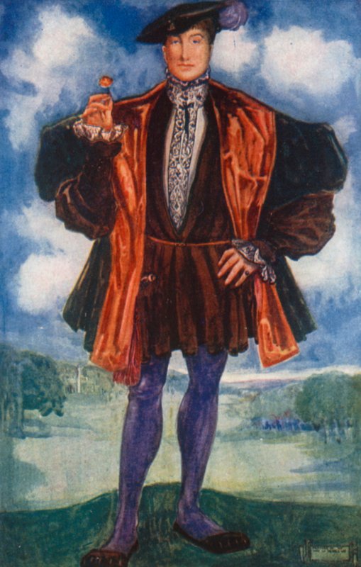 Henry VIII 1509-1547 Zamanının Bir Adamı by Dion Clayton Calthrop