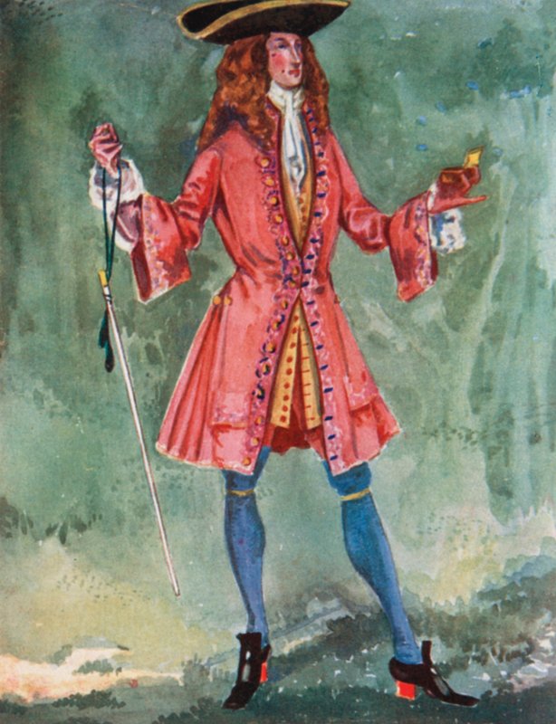Kraliçe Anne 1702-1714 Zamanının Bir Adamı by Dion Clayton Calthrop