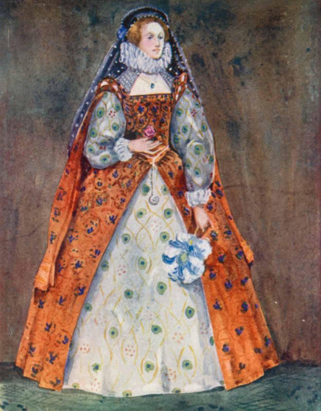 Elizabeth Zamanının Bir Kadını 1558-1603 by Dion Clayton Calthrop