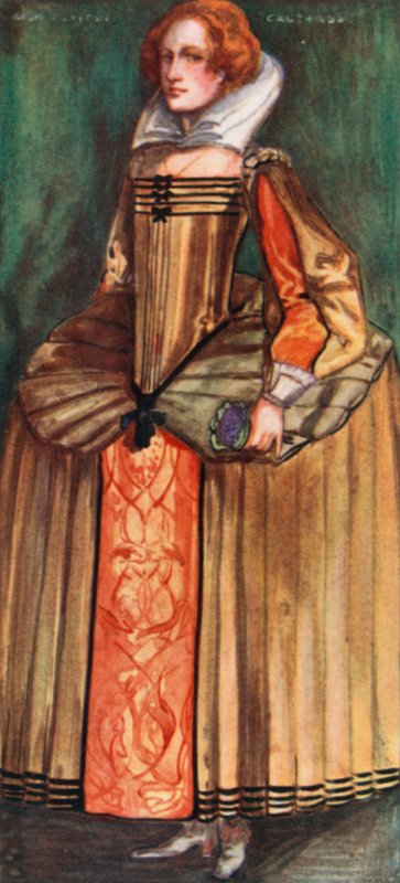 Elizabeth Zamanının Bir Kadını 1558-1603 by Dion Clayton Calthrop