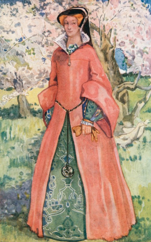 Meryem Zamanının Bir Kadını 1553-1558 by Dion Clayton Calthrop