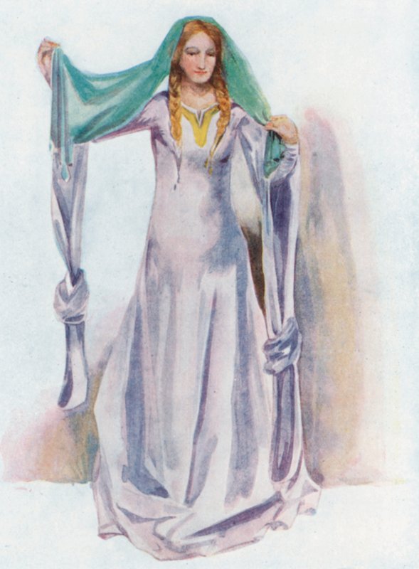 Stephen 1135-1154 Zamanının Bir Kadını by Dion Clayton Calthrop