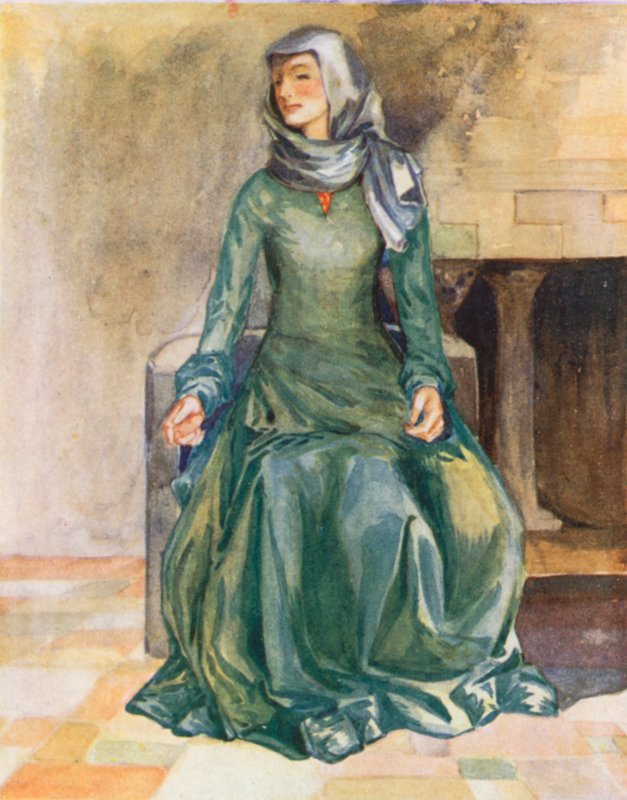 William II 1087-1100 Zamanının Bir Kadını by Dion Clayton Calthrop