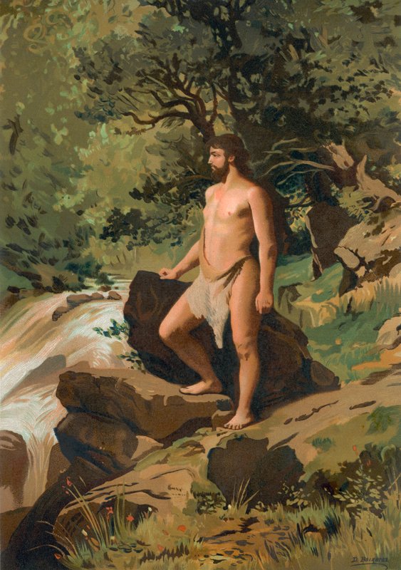 İlkel Adam by Dionisio Baixeras Verdaguer