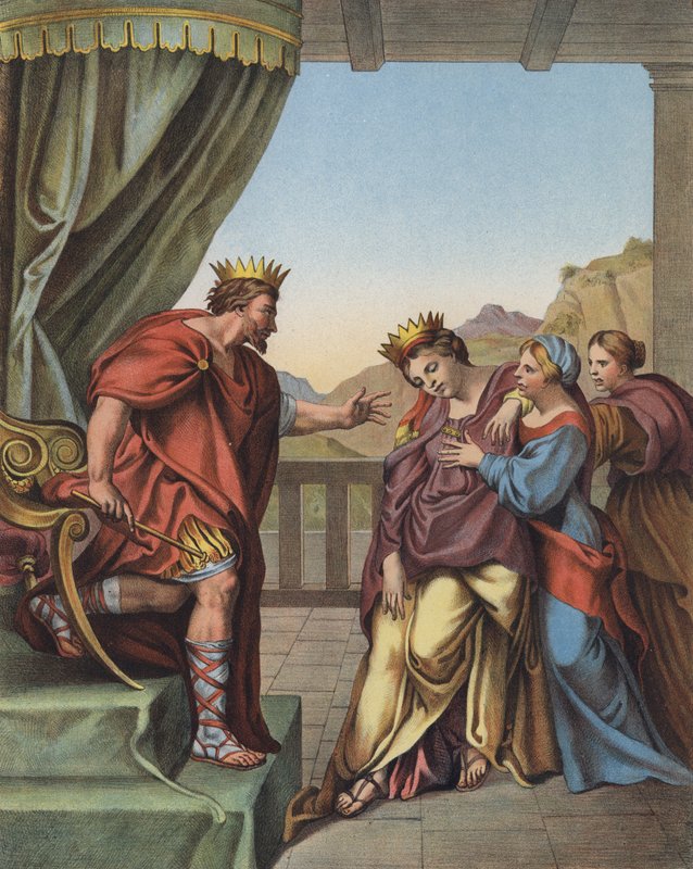 Kral Ahasuerus, Esther