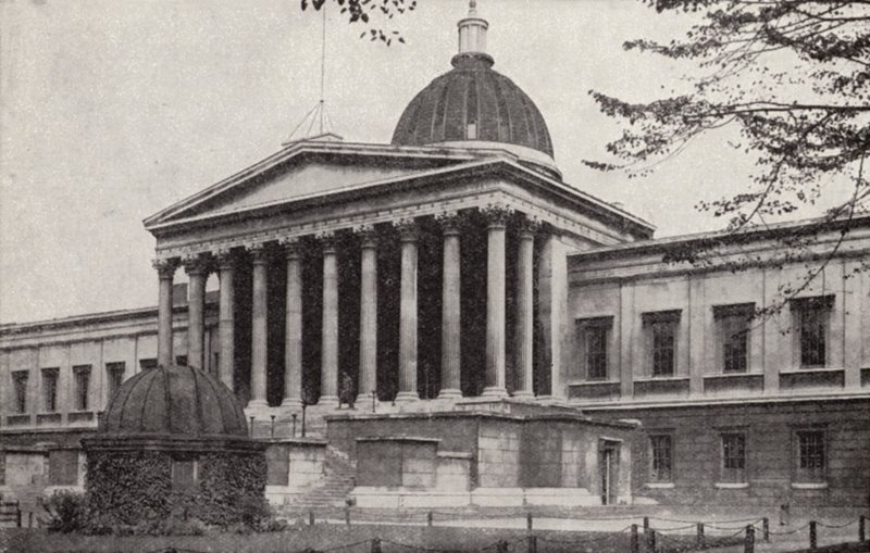 University College, Gower Street, Bloomsbury, Londra (s/b fotoğraf) by Donald McLeish