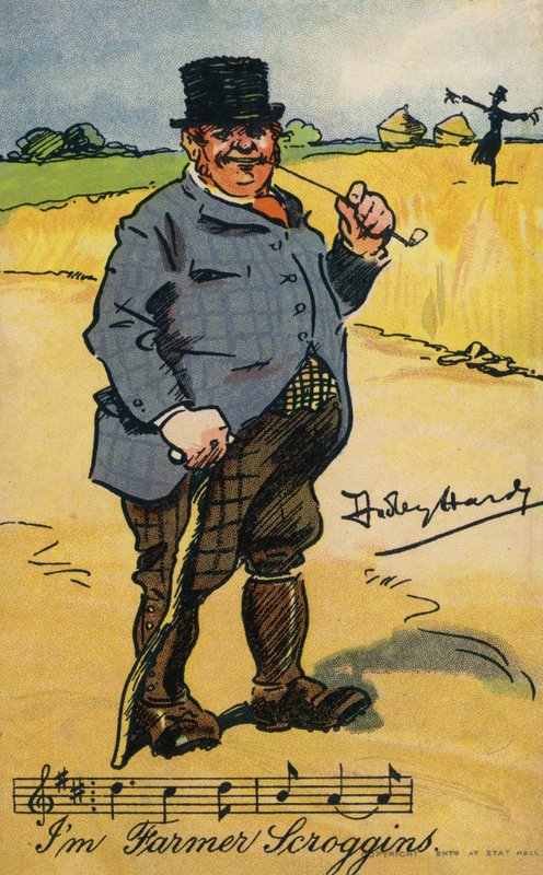 Ben Çiftçi Scroggins (chromolitho) by Dudley Hardy
