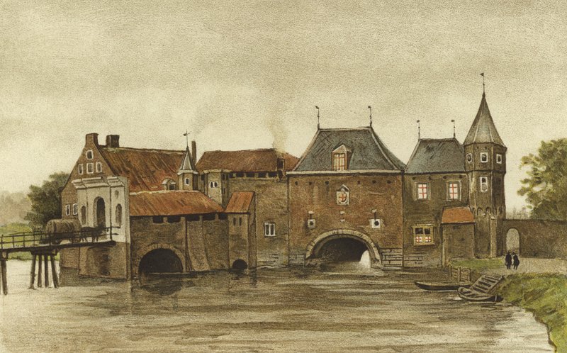 Koppelpoort, Amersfoort, Hollanda by Dutch School