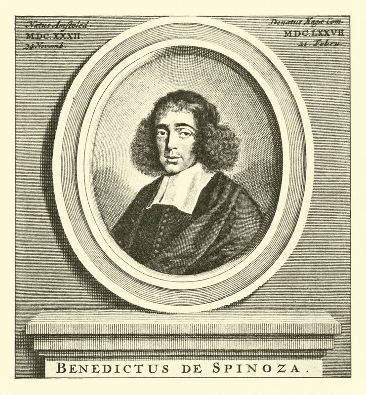 Baruch Spinoza, Hollandalı Yahudi filozof by Dutch School