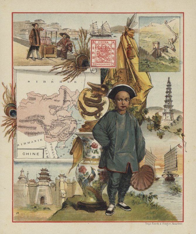 Çin by Dutch School