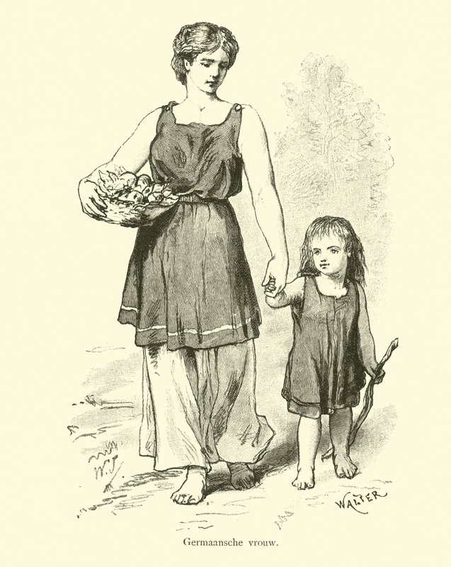 Germen kadın by Dutch School