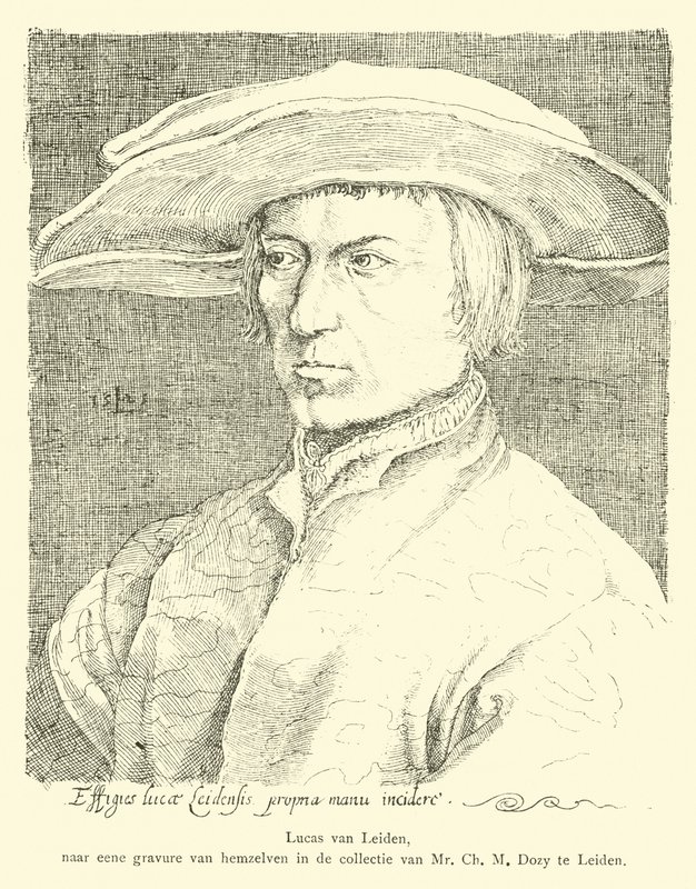 Lucas van Leyden, Hollandalı sanatçı by Dutch School