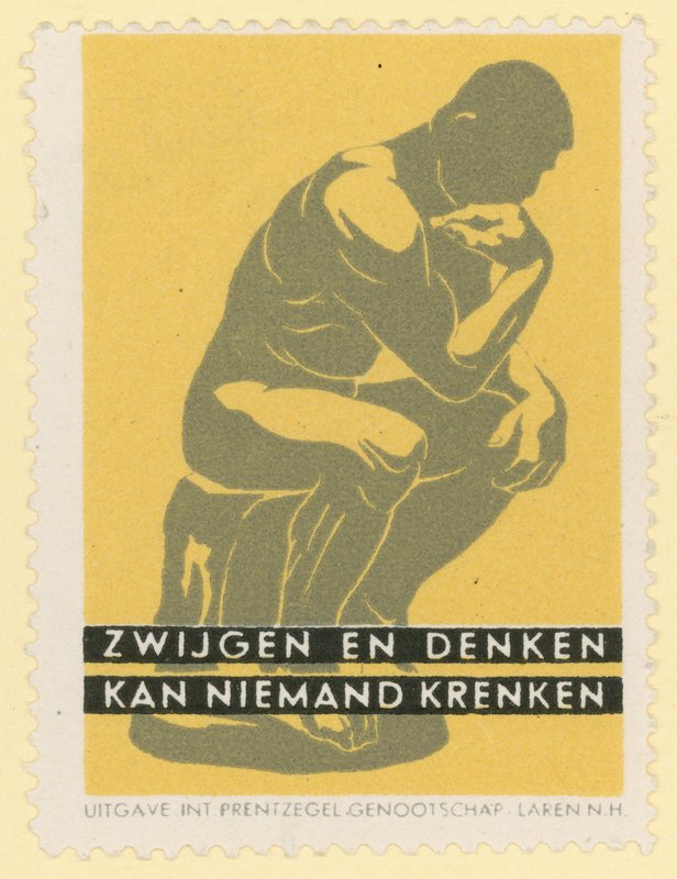 Sessiz tefekkür kimseyi gücendiremez by Dutch School