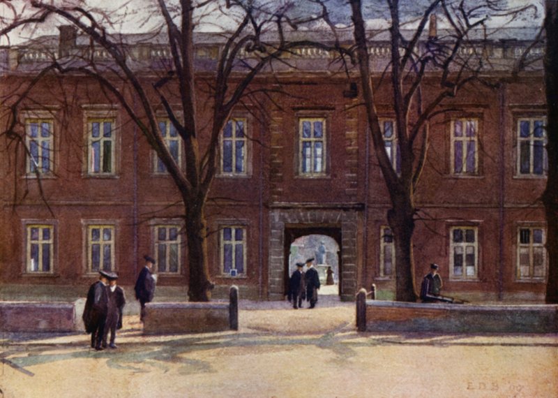 Eton: "Odalar"dan sonra Üst Okul ve Uzun Yürüyüş (renkli taş) by E. D. Brinton