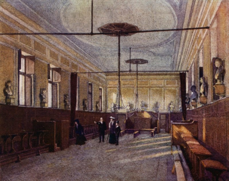 Eton: Upper School "Chambers" için temizlendi (renkli taş) by E. D. Brinton
